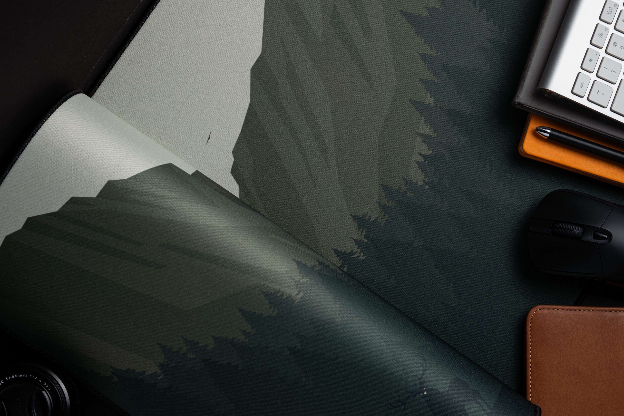 premium mousepads with forest theme